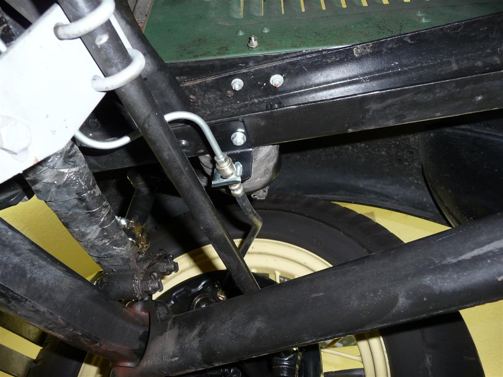 Ford model a hydraulic brakes conversion